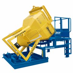 concrete bucket washout station