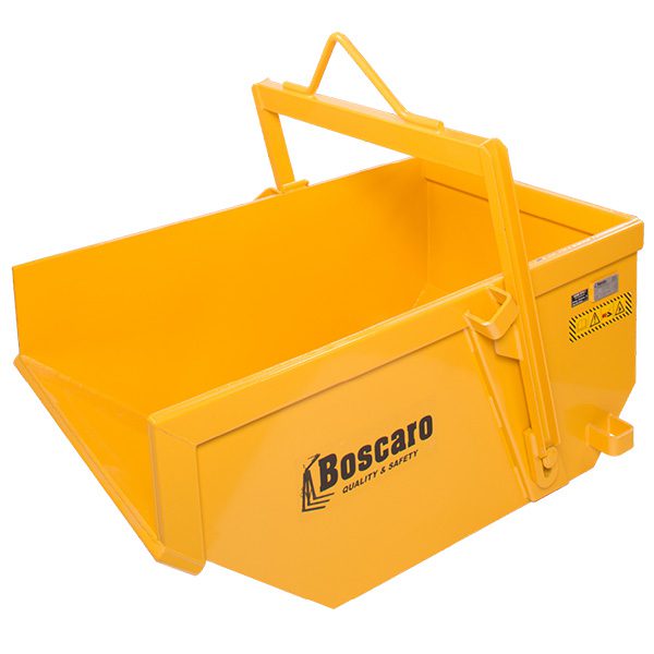 Self Dumping Bin Rental by Bigfoot Crane