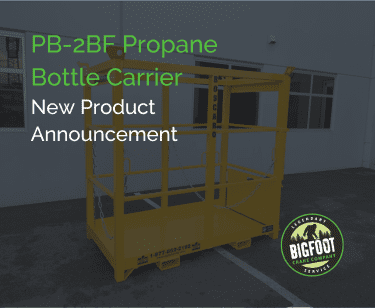 The Bigfoot Crane PB-2BF Propane Bottle Carrier by Boscaro - New Product Blog