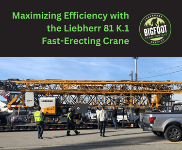 Blog - Maximizing Efficiency With the Liebherr 81 K.1 Fast-Erecting Crane